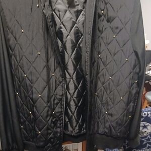 Black Quilted Women's Jacket